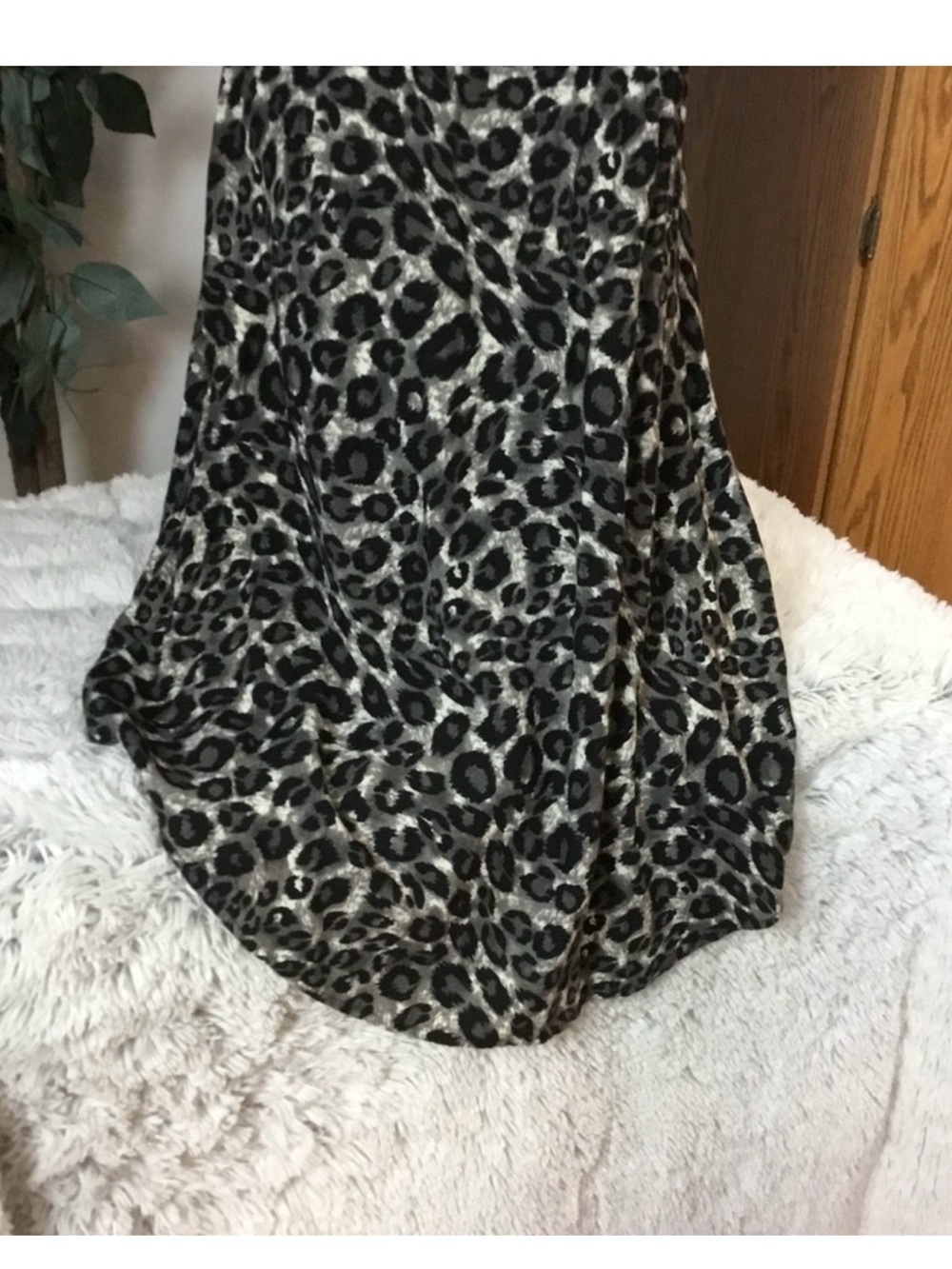 Metaphor Leopard Print Hi Lo Dress Size XL Sleeveless Animal Print - Picture 9 of 16